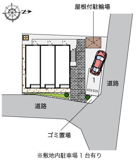 ラ　ガレ(53382)の駐車配置図