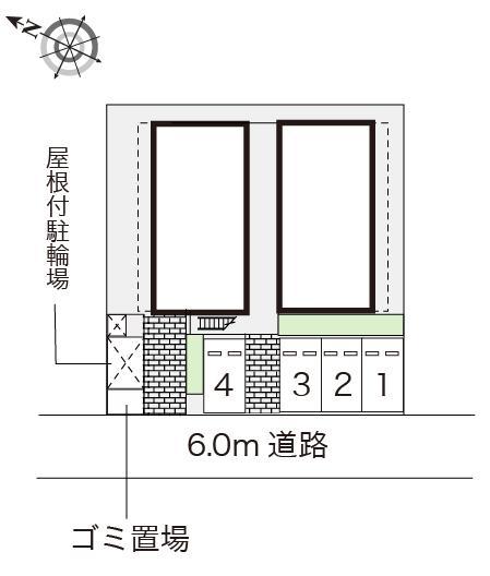 イジリ　Ｋ(24641)の駐車配置図