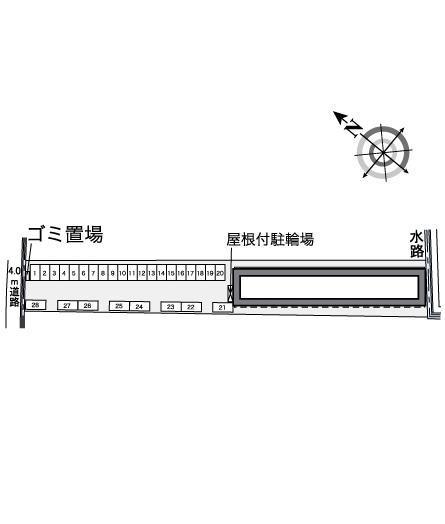 ショコラ(35131)の駐車配置図