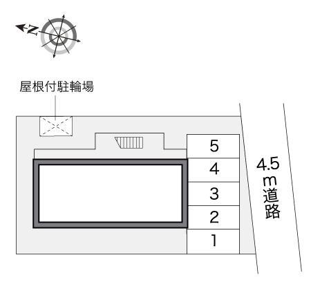 レイワ(14451)の駐車配置図