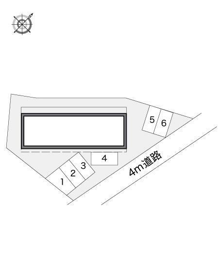エスペランサ(9756)の駐車配置図