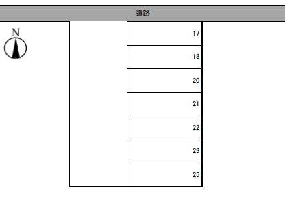 八神ﾊﾟｰｸの駐車配置図