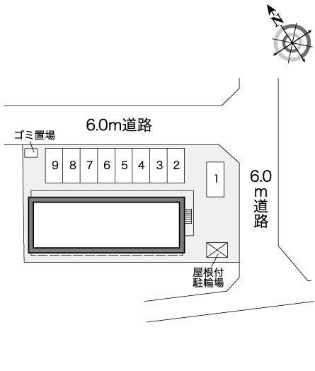 ＹＡＣ(26380)の駐車配置図
