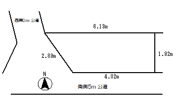 上青木バイク駐車場の駐車配置図
