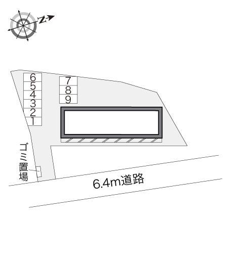 豊田(20477)の駐車配置図
