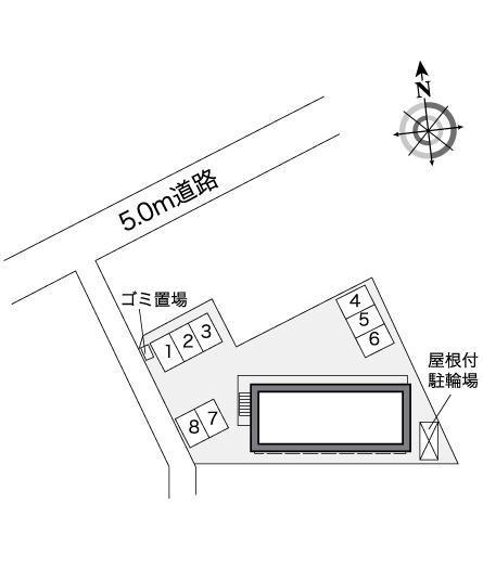 Ｌｕｃｅ(26901)の駐車配置図