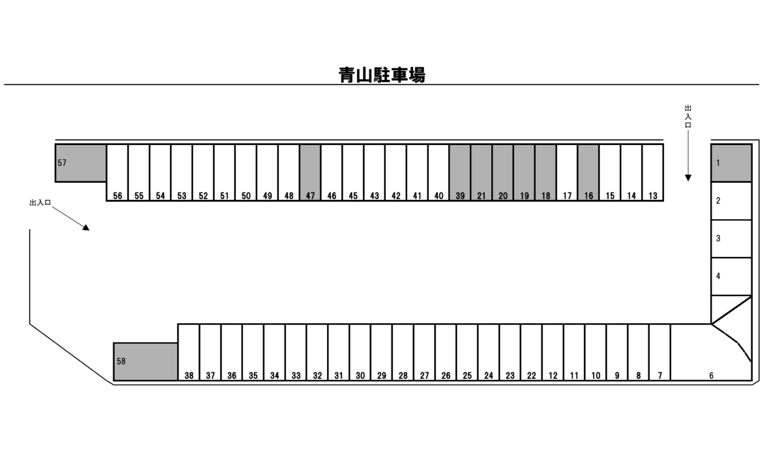 駐車場画像4枚目