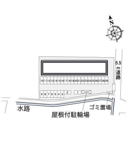 Ｓ＆Ｆ(36964)の駐車配置図