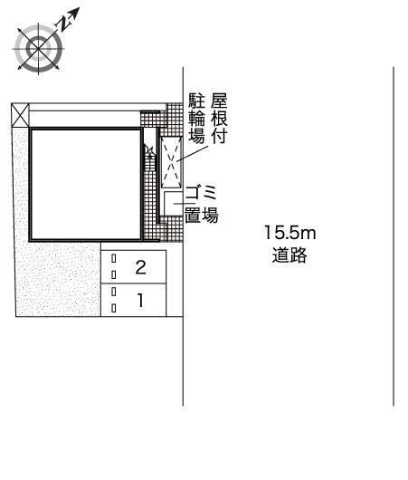 湘南クオーレ(45932)の駐車配置図
