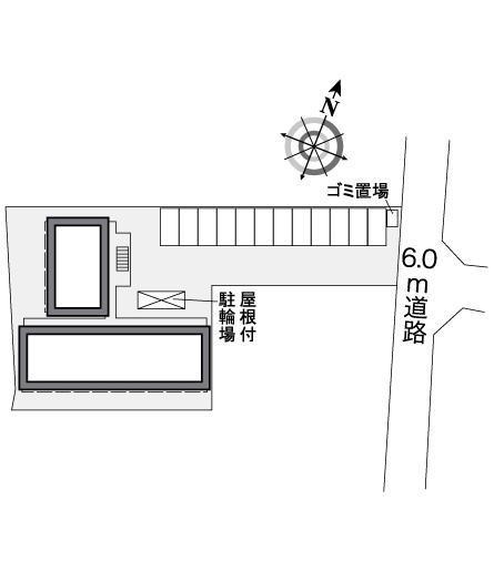 ヴェルディ(26723)の駐車配置図
