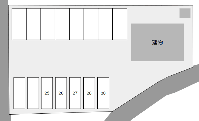 Ｓｗｅｅｔｓ Ｖｉｌｌａ Ｃの駐車配置図