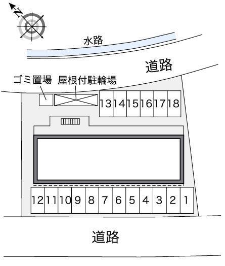 みやび福知山(35572)の駐車配置図