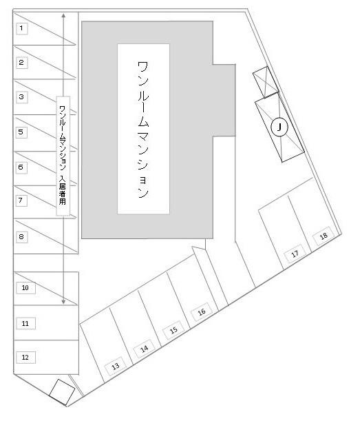 J-482の駐車配置図