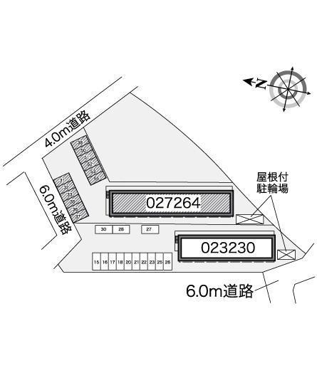 メーテルベ(27264)の駐車配置図