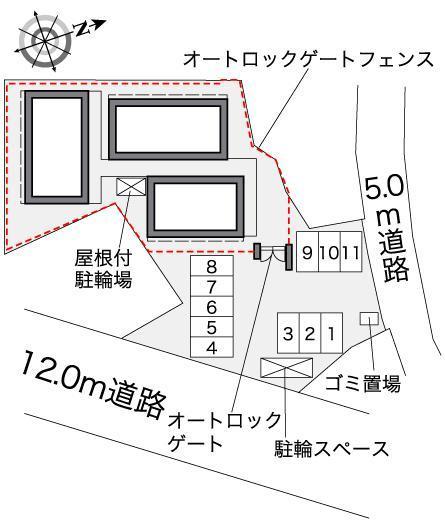 ＫＯＹＡＭＡ　ＴＨ(39077)の駐車配置図
