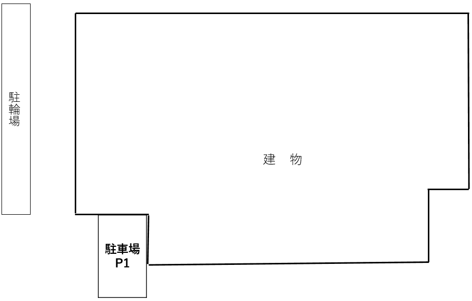 レガリス新宿落合の駐車配置図
