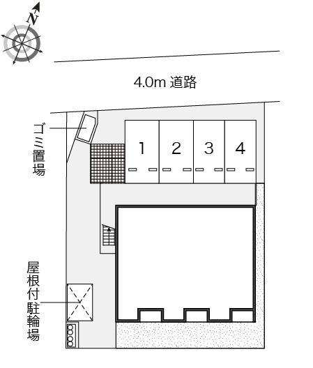 ヴァルハラⅢ(52430)の駐車配置図