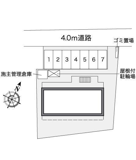 ｍａｈａｌｏ(39398)の駐車配置図
