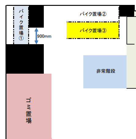 リヴシティ文京春日の駐車配置図