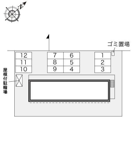 ＨＩＲＡＫＩ　７２(29028)の駐車配置図