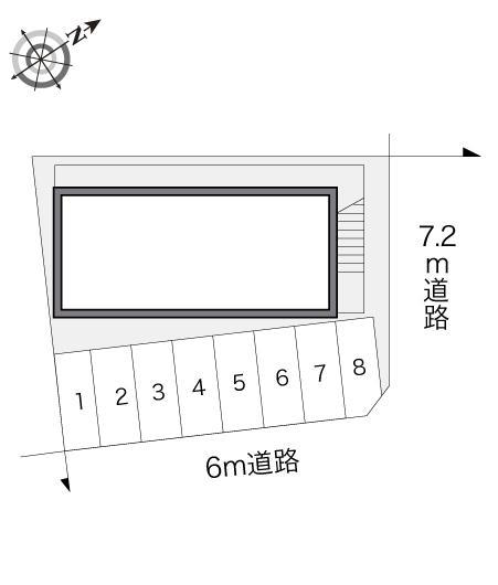 ＮＡＫＡＩ(12390)の駐車配置図