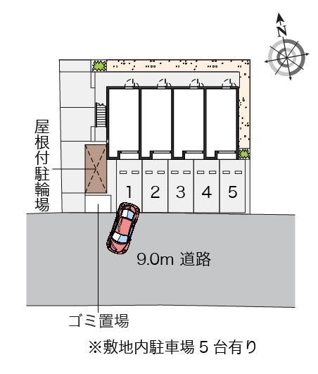ペレグリン(45705)の駐車配置図