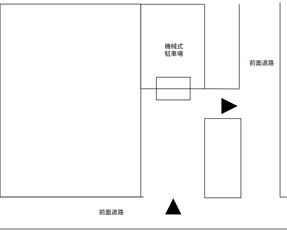 IP　西神田一丁目の駐車配置図