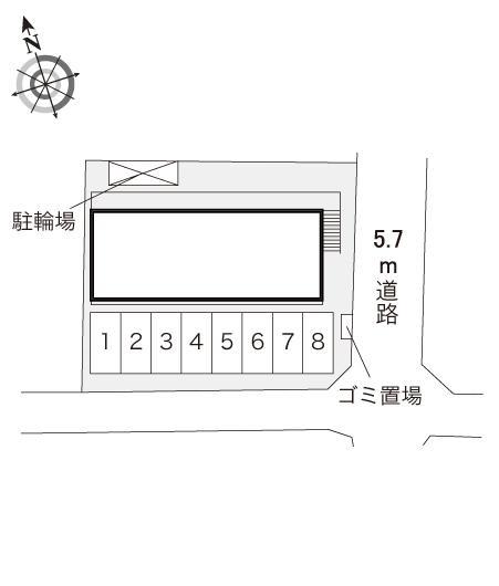 ＩＫＡＲＵＧＡ(18244)の駐車配置図