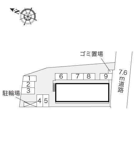 ＴＡＮＡＤＡ(18237)の駐車配置図