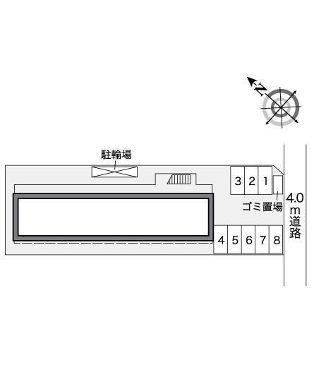 ローレル(25340)の駐車配置図
