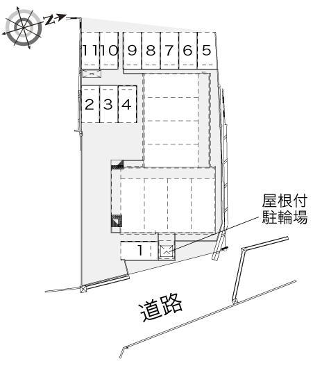 ガナール(41029)の駐車配置図