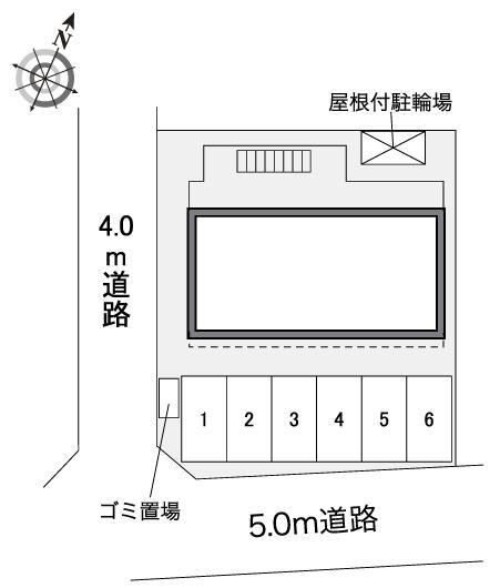 ルーチェＬ(41102)の駐車配置図