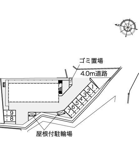 アルタイルⅡ(42388)の駐車配置図