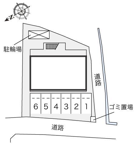 名草山(22396)の駐車配置図
