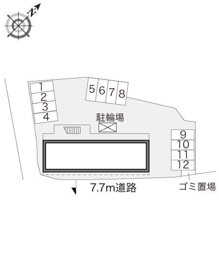 カルマーレ(16797)の駐車配置図
