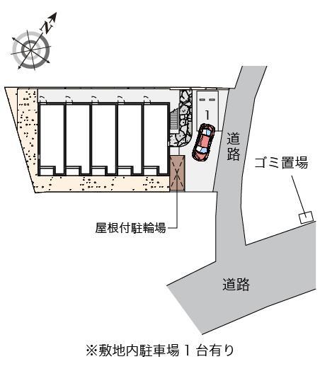 グランシャリオ本城(53263)の駐車配置図