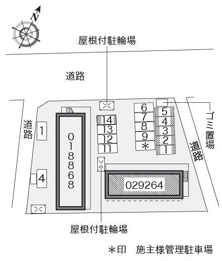 ＭＫ　Ⅰ(29264)の駐車配置図