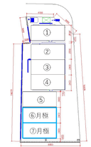 北山本町第１の駐車場