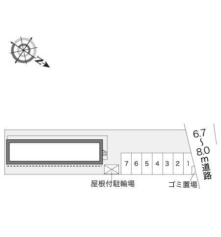 ＹＡＭＡ(15012)の駐車配置図