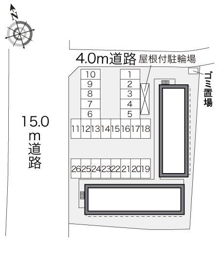 エル　ヴェローナ(28531)の駐車配置図