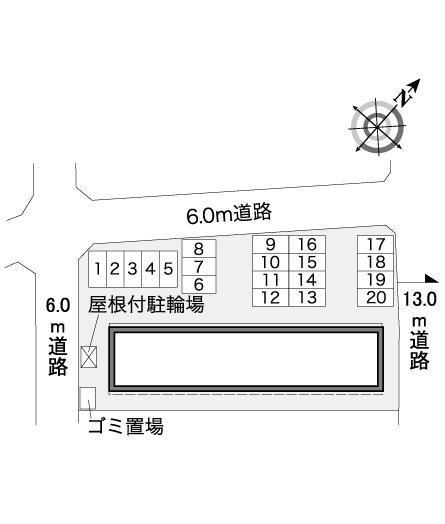 エトランゼ(36182)の駐車配置図