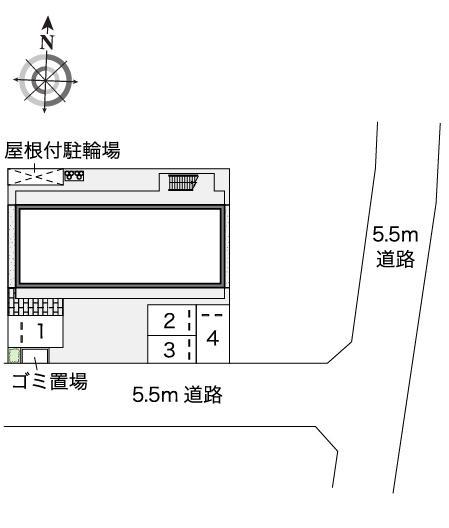 デイジーヴィラ(45822)の駐車配置図