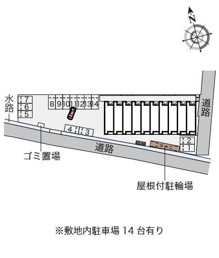 出雲の里(55194)の駐車配置図