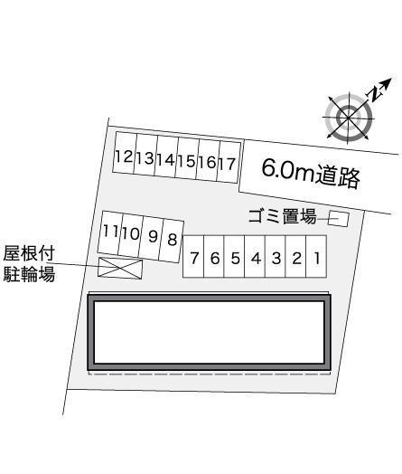 ベルツリー(37995)の駐車配置図