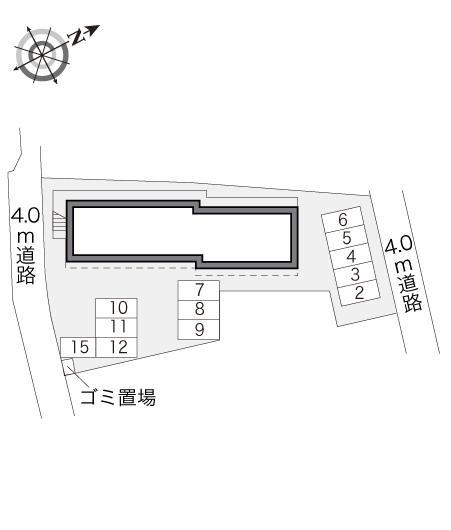 はあと(19693)の駐車配置図