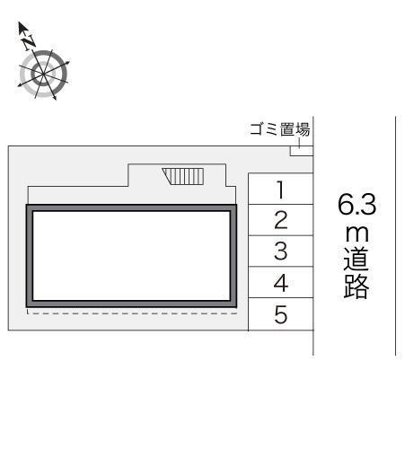 駒方(16607)の駐車配置図