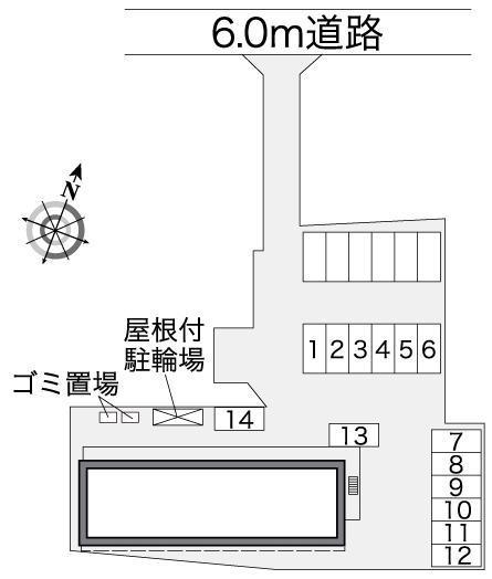 ＰｕｒｅＴｗｉｎｓ(26932)の駐車配置図