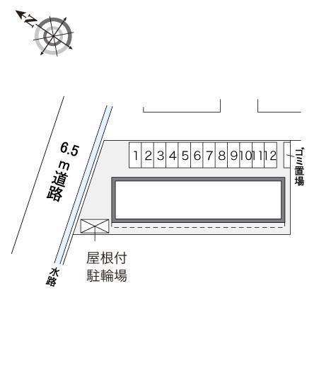 純Ⅲ(29306)の駐車配置図