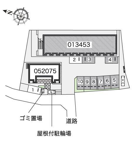 ペイサージュ(13453)の駐車配置図