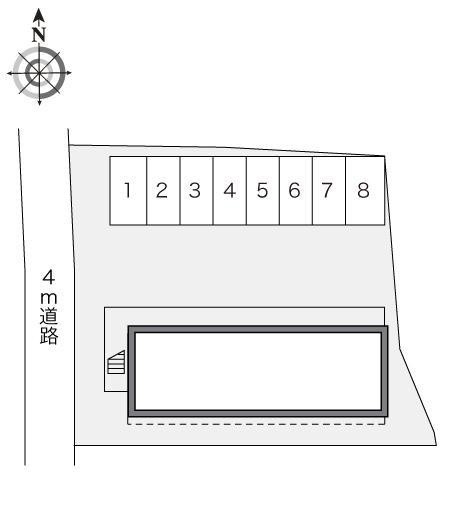Ｏｒｃｈａｒｄ．Ｎ(15648)の駐車配置図